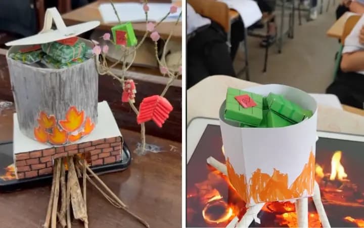 Trend nấu bánh chưng online “gây bão” TikTok: Khi genZ biến biến Tết cổ truyền thành “tác phẩm nghệ thuật”