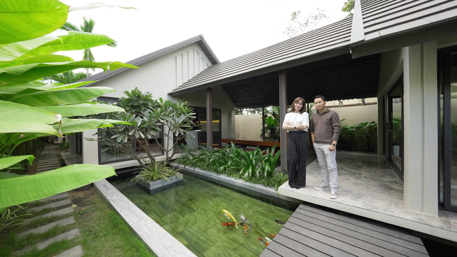 Ghé thăm HA Garden: Ngôi nhà 5 mái ngói hòa mình vào thiên nhiên, chốn an yên tuổi xế chiều