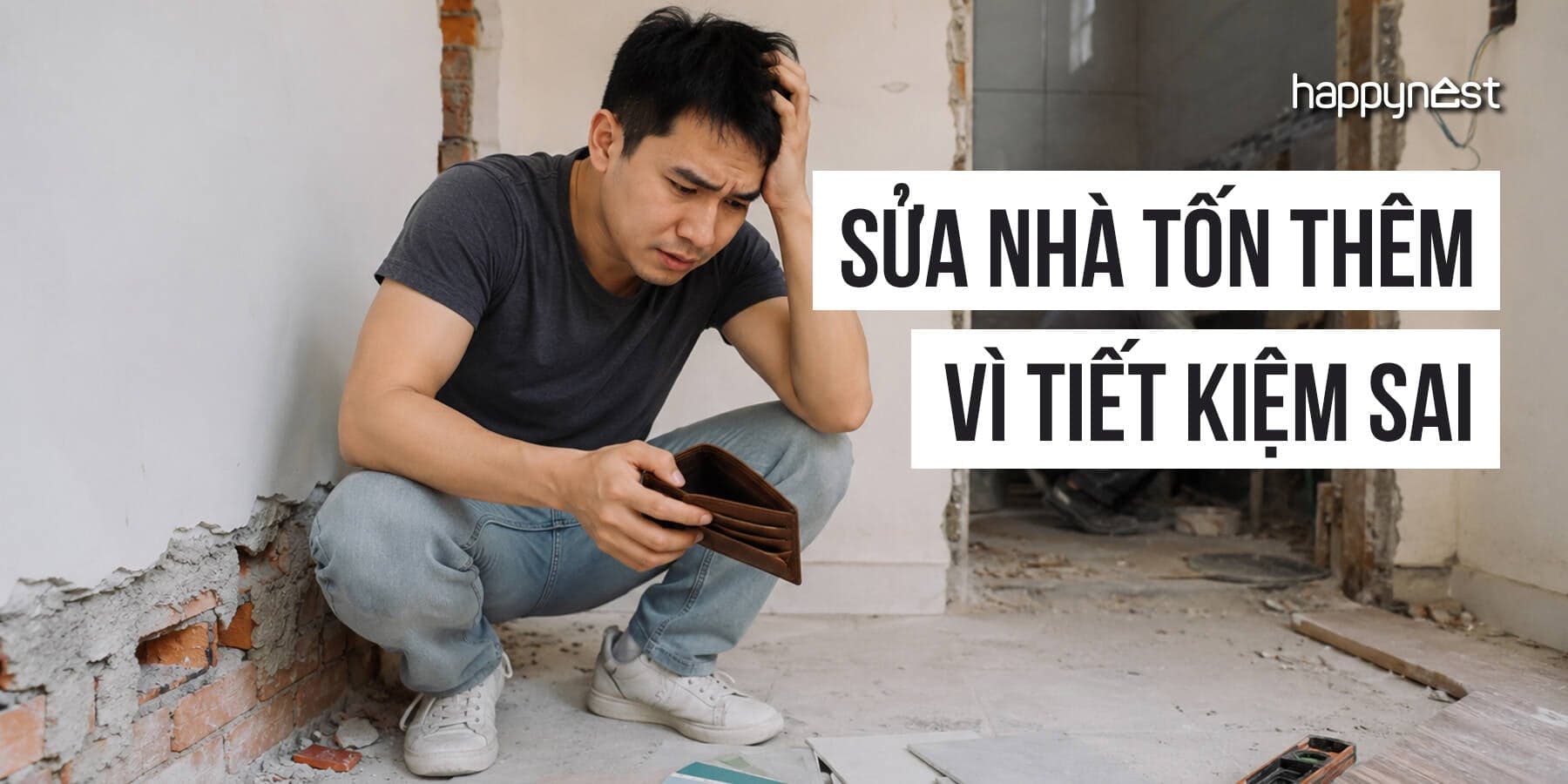 Những quyết định tưởng tiết kiệm nhưng dễ khiến sửa nhà phát sinh thêm chi phí
