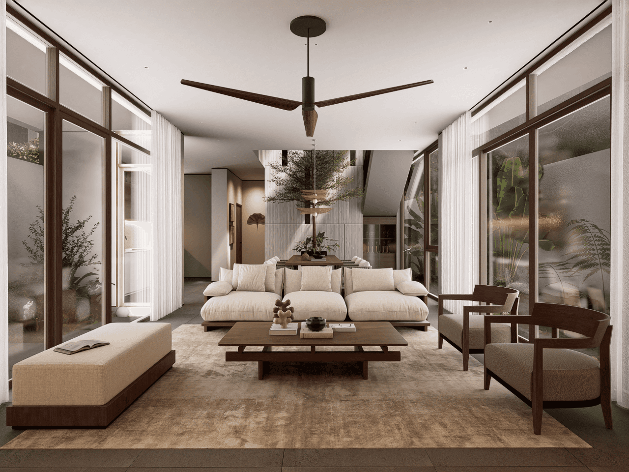 Biệt thự The Nest Villa 120m2 thiết kế Modern Tropical như khu nghỉ dưỡng nhiệt đới giữa phố thị