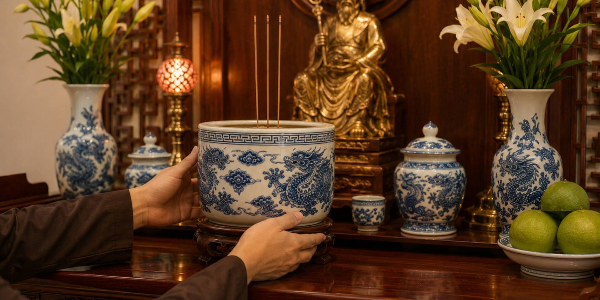 Thay bàn thờ mới có phải thay bát hương không? Hướng dẫn đúng cách và những điều gia chủ cần lưu ý
