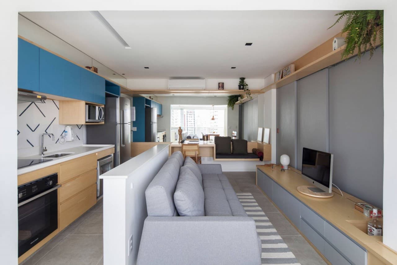 Cazo Apartment – căn hộ vỏn vẹn 38m2 nhưng có cách bày trí không gian sống thông minh, rộng rãi