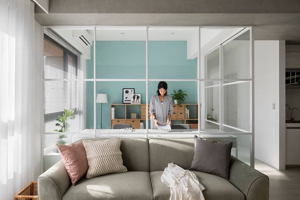 Trầm trồ với khung cảnh ngọt ngào trong ngôi nhà đầu tiên của đôi vợ chồng trẻ làm xây dựng ở tỉnh Đài Bắc