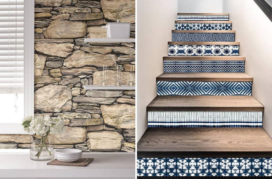 Tấm dán Vinyl: Vật liệu trang trí tường và nội thất giá rẻ và dễ ứng dụng cho các tín đồ DIY
