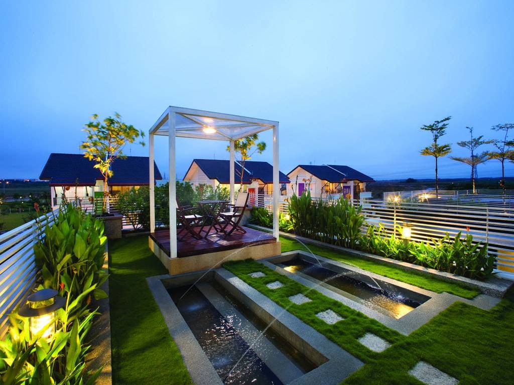 Kỹ thuật thi công vườn trên mái với tấm thoát nước PlanterCell