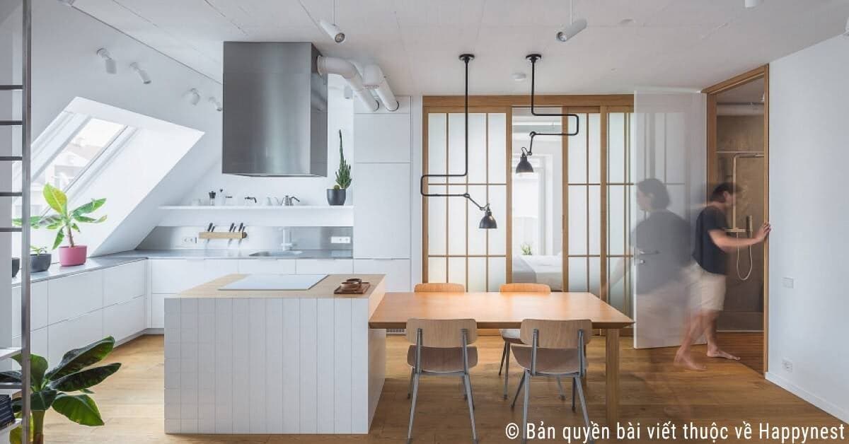Căn hộ 56m2 của chàng trai độc thân, thiết kế nhấn mạnh chủ nghĩa “tối giản nhưng không mờ nhạt”