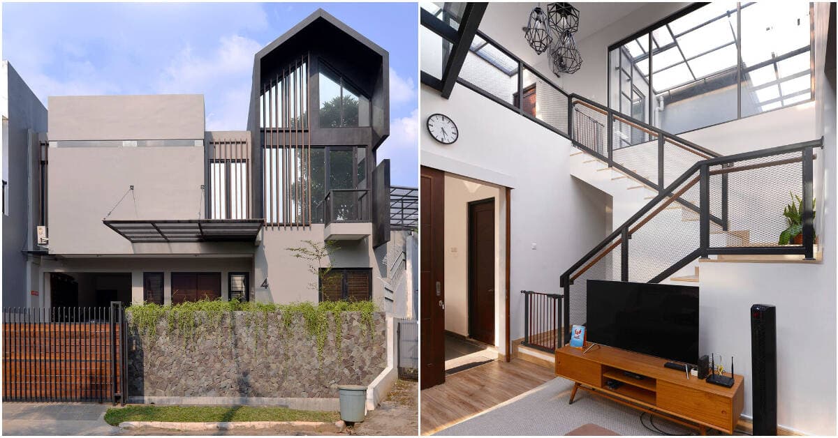 Nhà phố 2 tầng của gia đình trẻ đam mê “xê dịch”, thiết kế cầu kính lạ mắt để trong nhà sáng thoáng