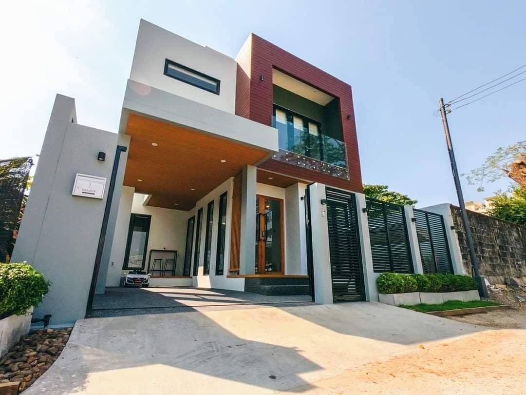 Ngắm ngôi nhà 2 tầng mang phong cách hiện đại, tối giản sở hữu diện tích 189m2