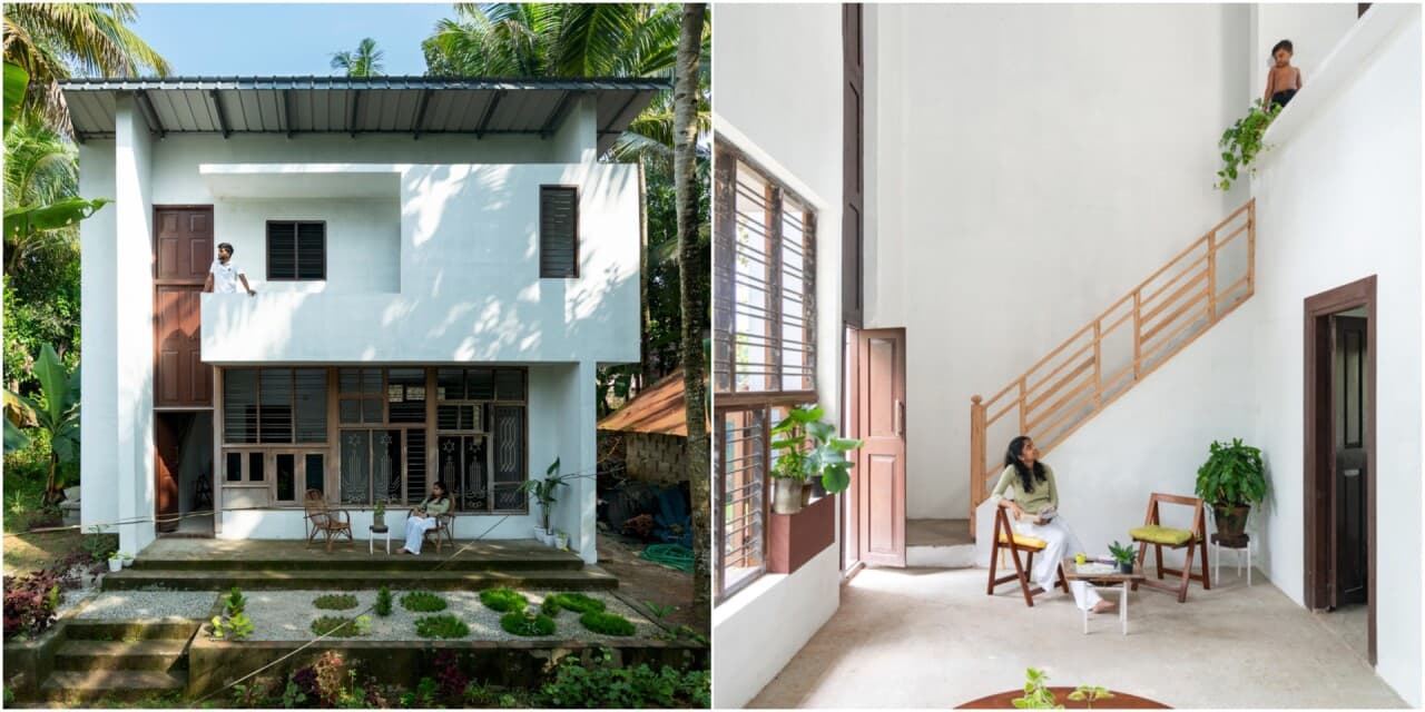 Nhà ở giá rẻ xây dựng trên nền công trình bỏ hoang, cực kỳ thoải mái và tiện nghi nhờ thiết kế thông tầng hợp lý
