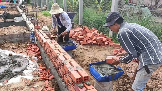 Xây tường 20 để chống nóng hướng Tây có ổn không?