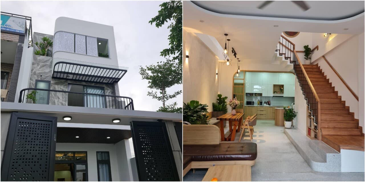 Ngôi nhà 3 tầng tại Đà Nẵng thiết kế cẩn thận, hợp lý khi gia đình có người lớn tuổi