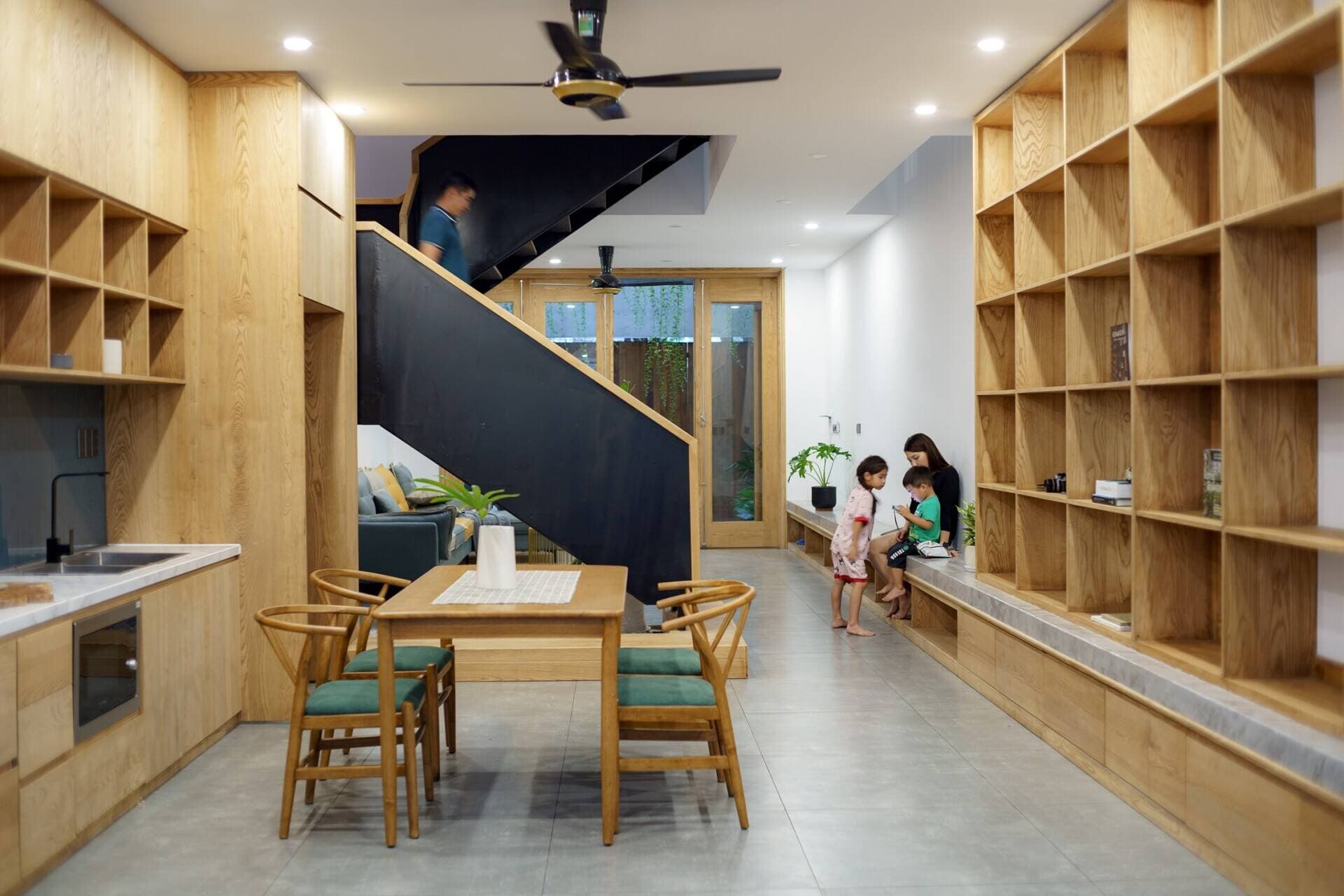 Dạng House - Kiến trúc nhà phố “đóng bên ngoài, mở bên trong”