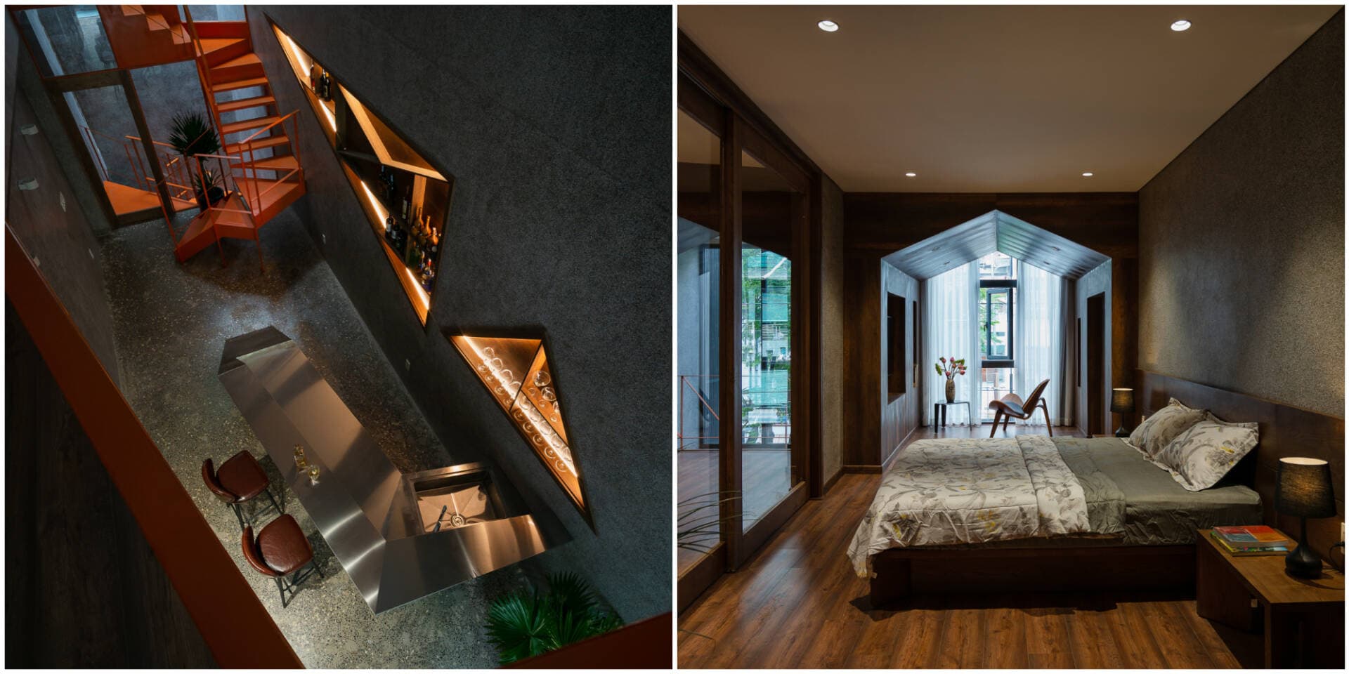 Bao Long Office - ngôi nhà phố đa năng được cải tạo từ 2 nhà ống độc lập của gia chủ Việt