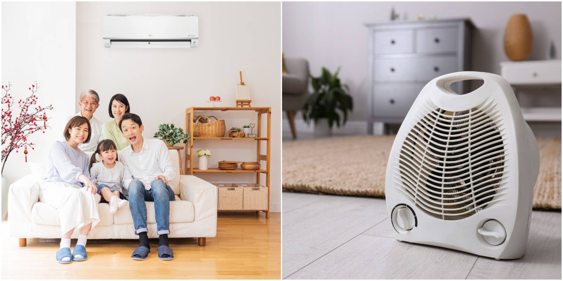 Dùng điều hòa 2 chiều hay máy sưởi tiết kiệm điện hơn?