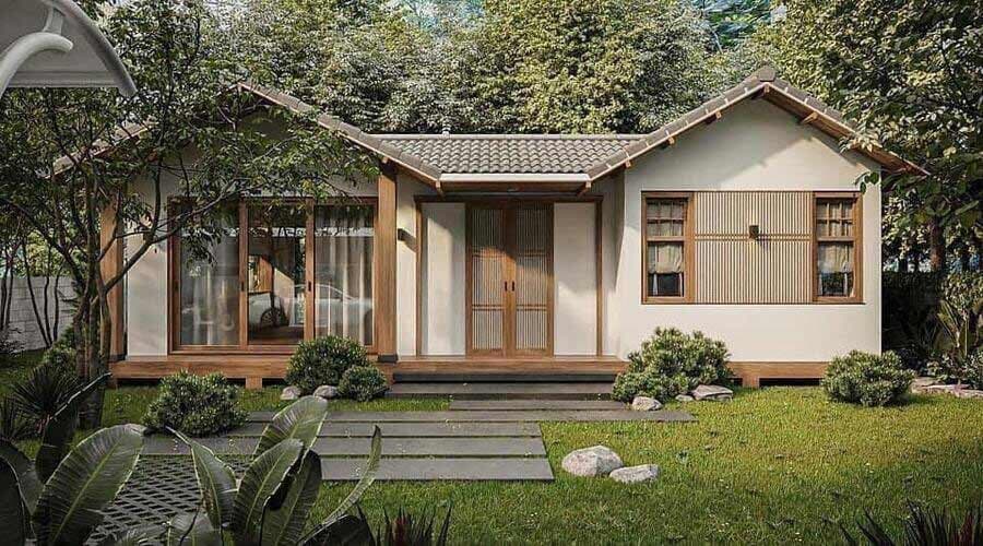 99+ mẫu nhà cấp 4 nông thôn đẹp sang trọng, mới nhất 2024