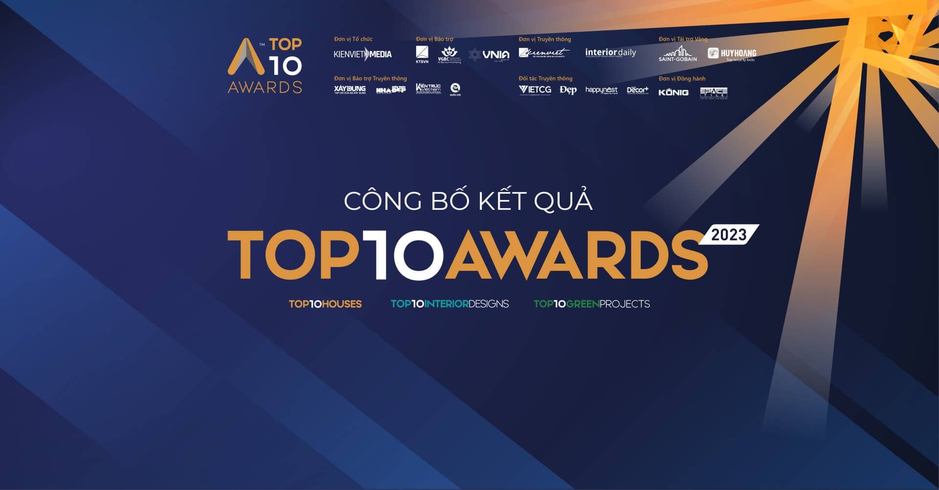 Công bố kết quả Giải thưởng Top 10 Awards 2023