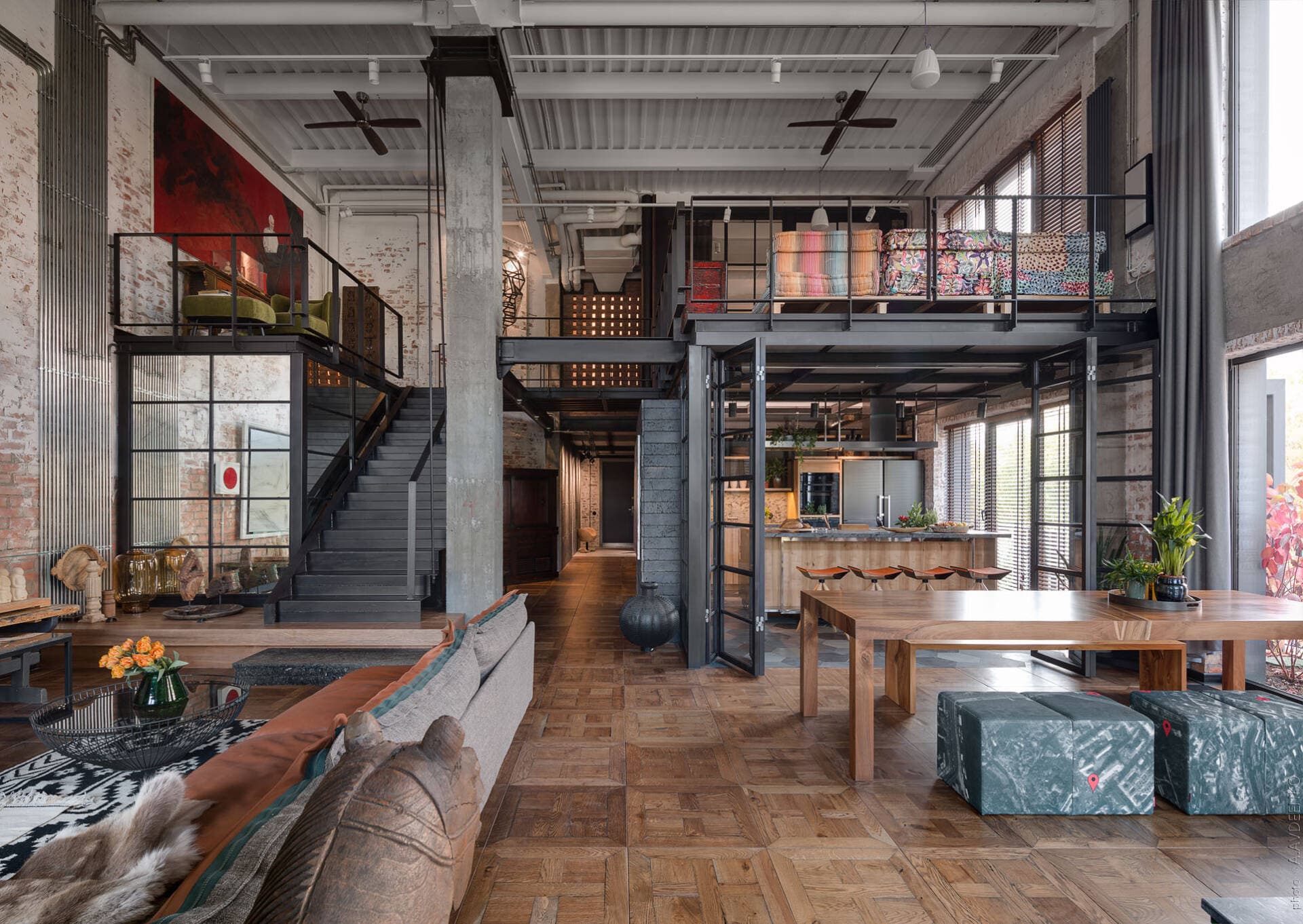 Phong cách nội thất Loft: Sự kết hợp hoàn hảo giữa cái cũ và cái mới