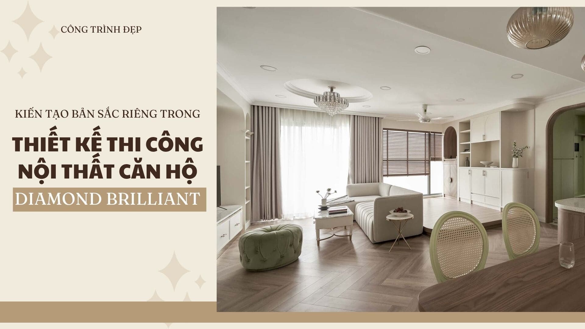 Kiến tạo bản sắc riêng trong thiết kế thi công nội thất căn hộ