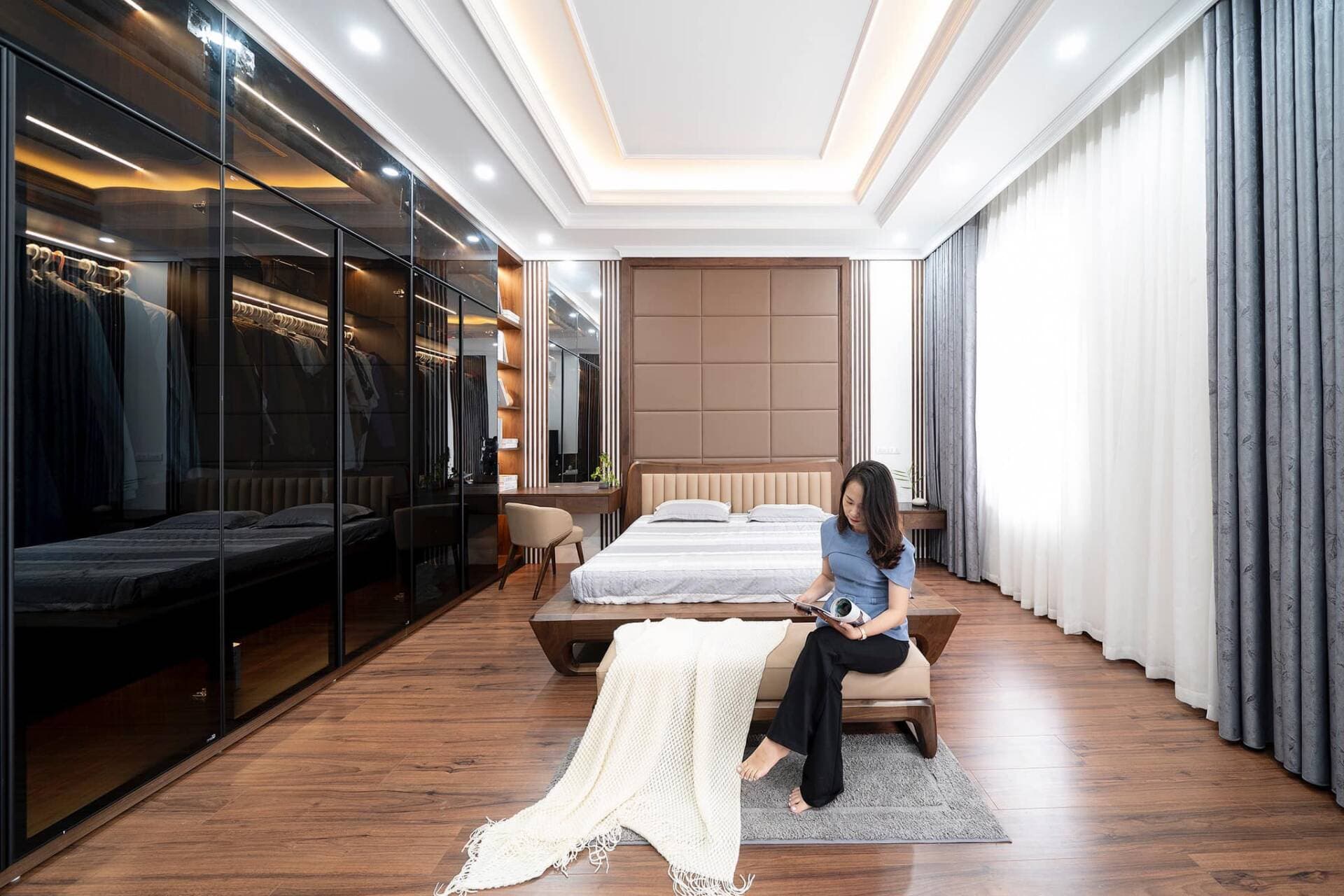 Ngôi nhà mặt tiền quốc lộ, lưng tựa bìa rừng: Tổ ấm 3 tầng độc đáo tại Sơn La