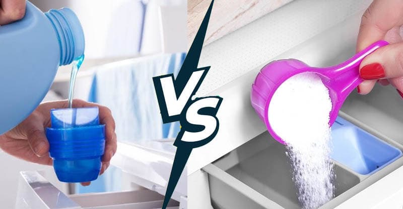 Dùng bột giặt hay nước giặt thì tốt hơn và an toàn hơn?