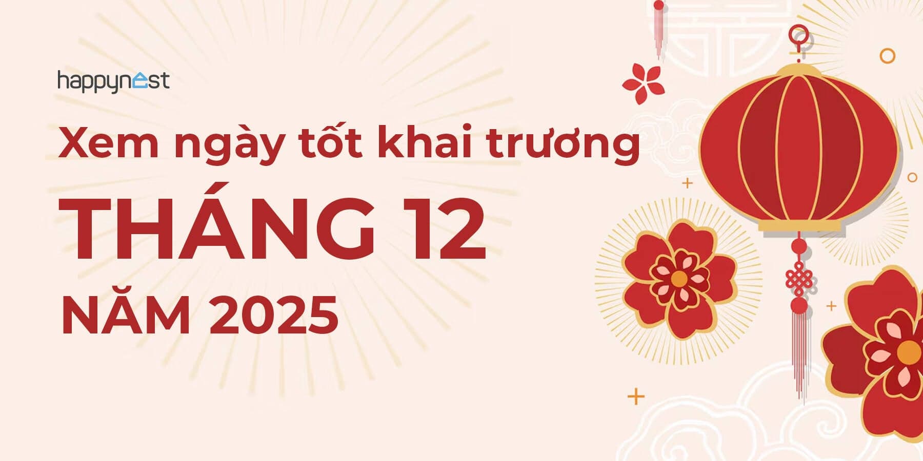 Xem ngày tốt khai trương tháng 12 năm 2025