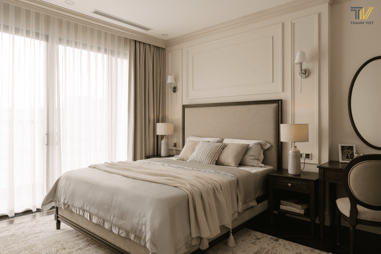 Cá nhân hóa không gian phòng ngủ tại căn hộ Galocher House