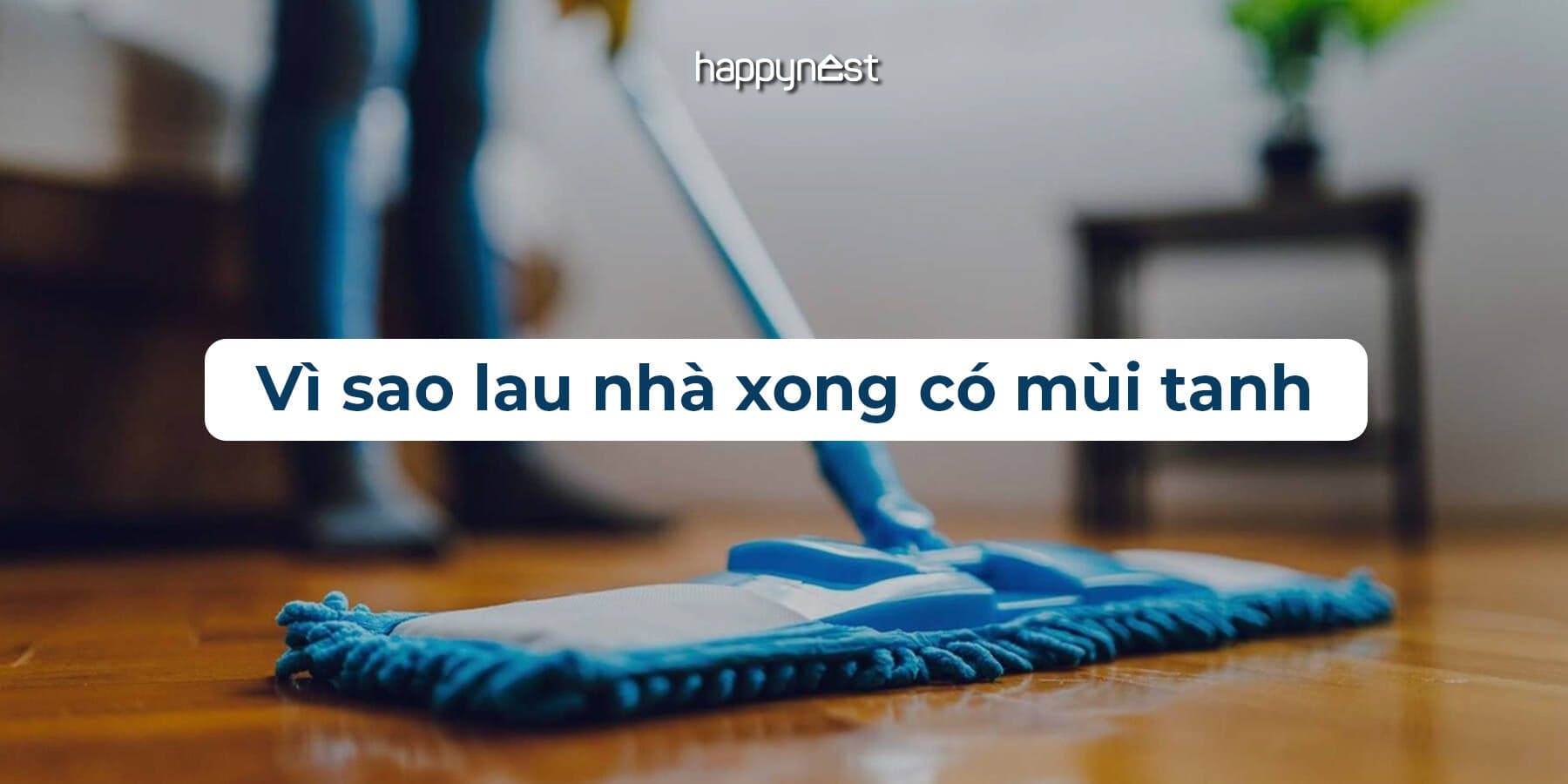 Tại sao sàn gạch lau xong vẫn có mùi tanh? 3 nguyên nhân và cách xử lý triệt để