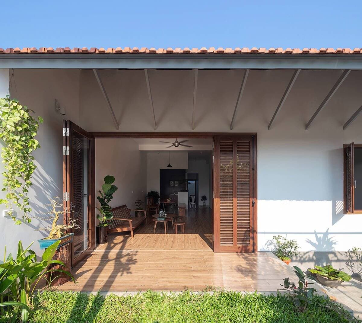 Công trình “3 gian đương đại” ở Nghệ An – khi những ngôi nhà ở nông thôn được thổi hồn kiến trúc hiện đại