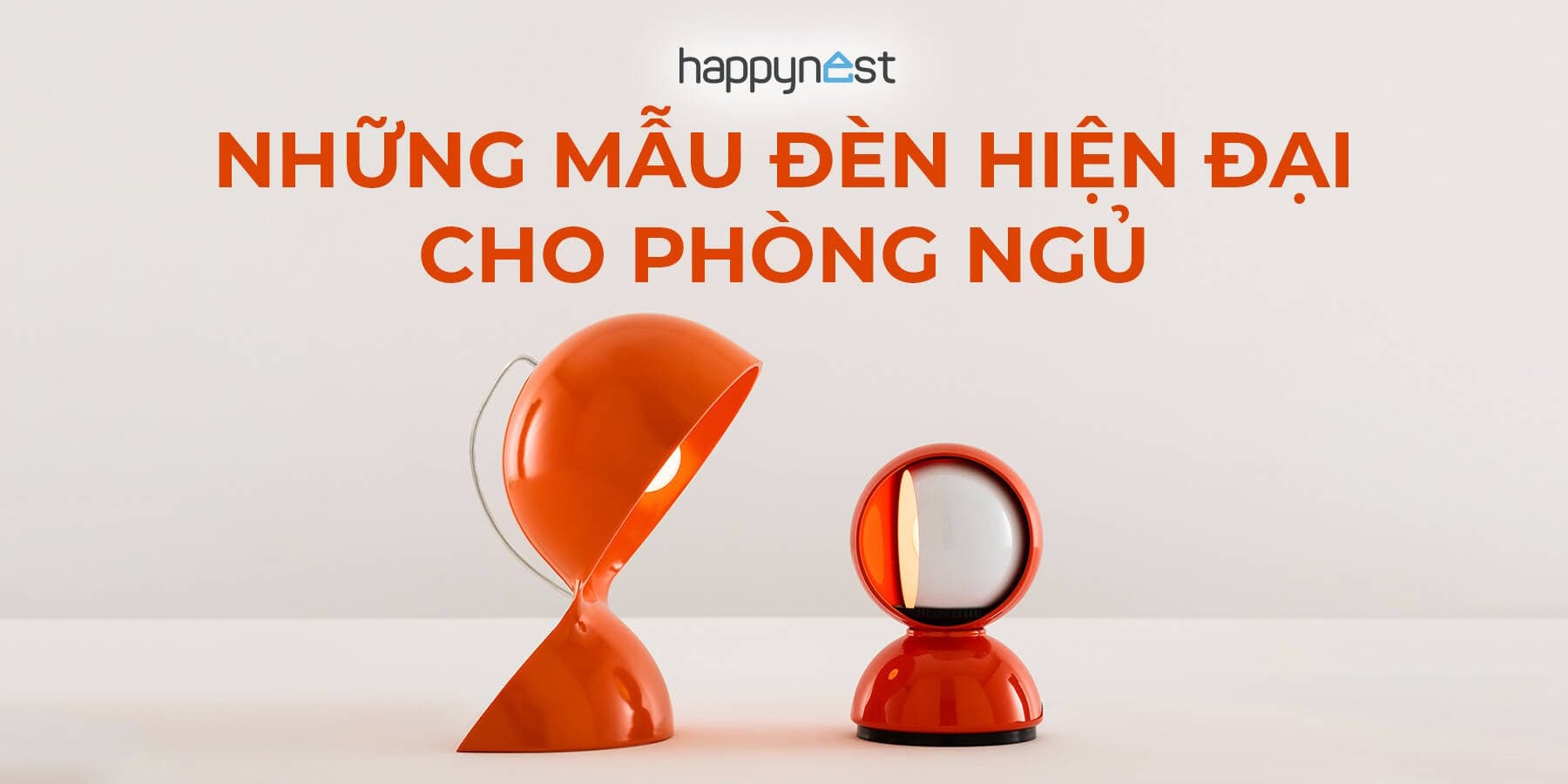 Những mẫu đèn ngủ hiện đại vừa dịu mắt, vừa tạo chiều sâu cho phòng ngủ