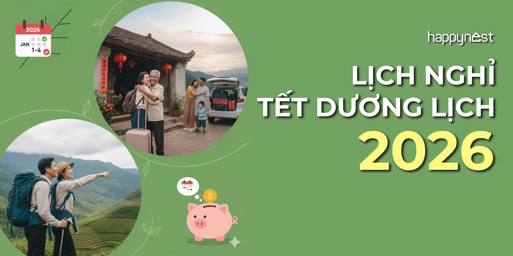 Tết Dương lịch 2026 được nghỉ mấy ngày? Cách sắp xếp nghỉ liền 4 ngày