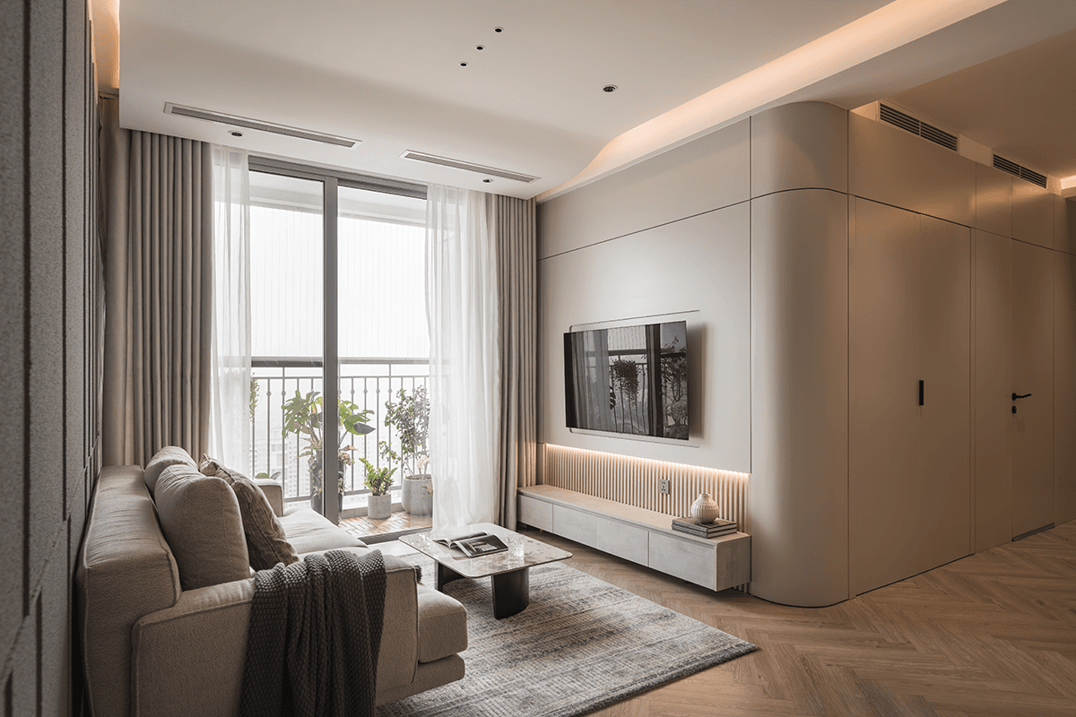Căn hộ 110m2 ở Hà Nội với tinh thần tối giản, hiện đại và nhiều khoảng nghỉ nhẹ nhàng