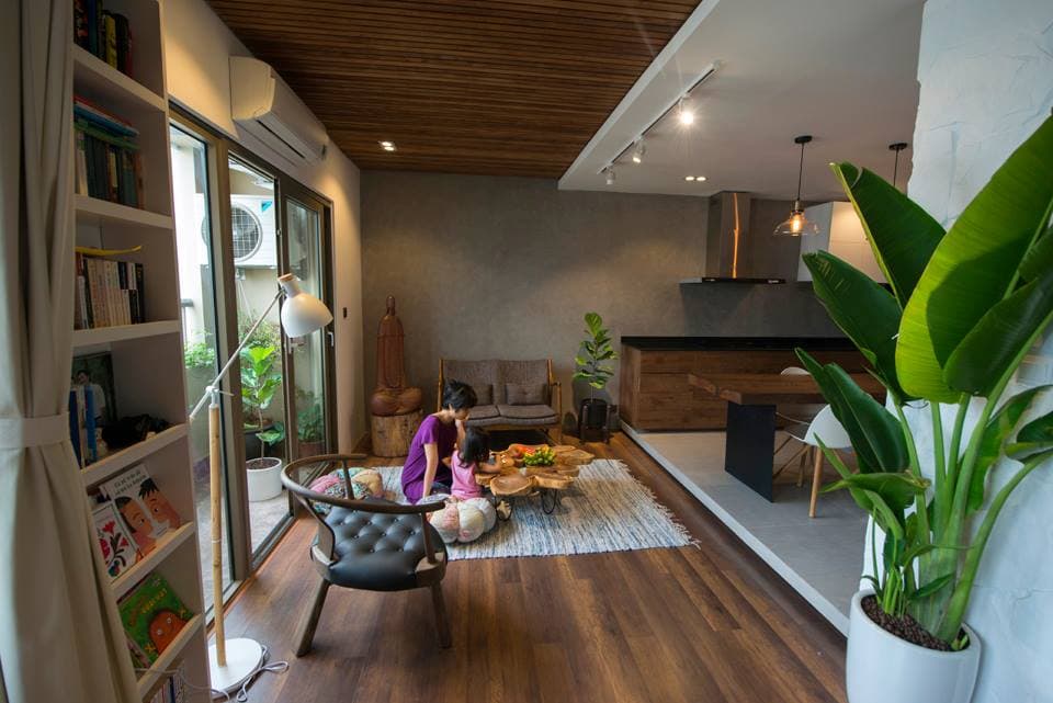 Căn hộ 2LA – Trong ngôi nhà nhỏ 68m2 lại là một không gian lớn để làm tổ ấm