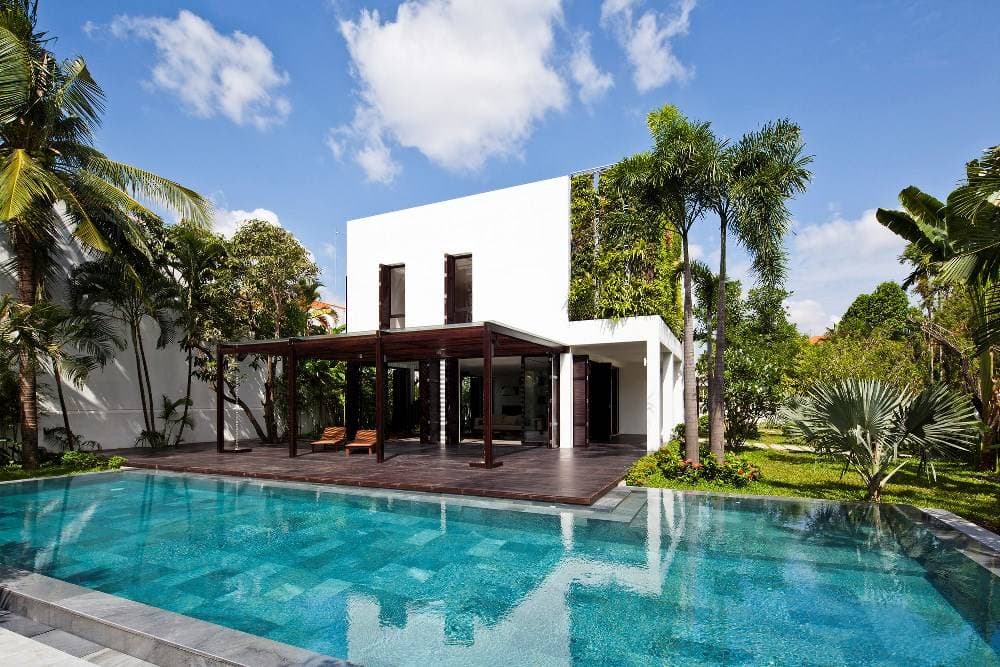 Thảo Điền House – căn biệt thự xanh theo phong cách đương đại tại Hồ Chí Minh