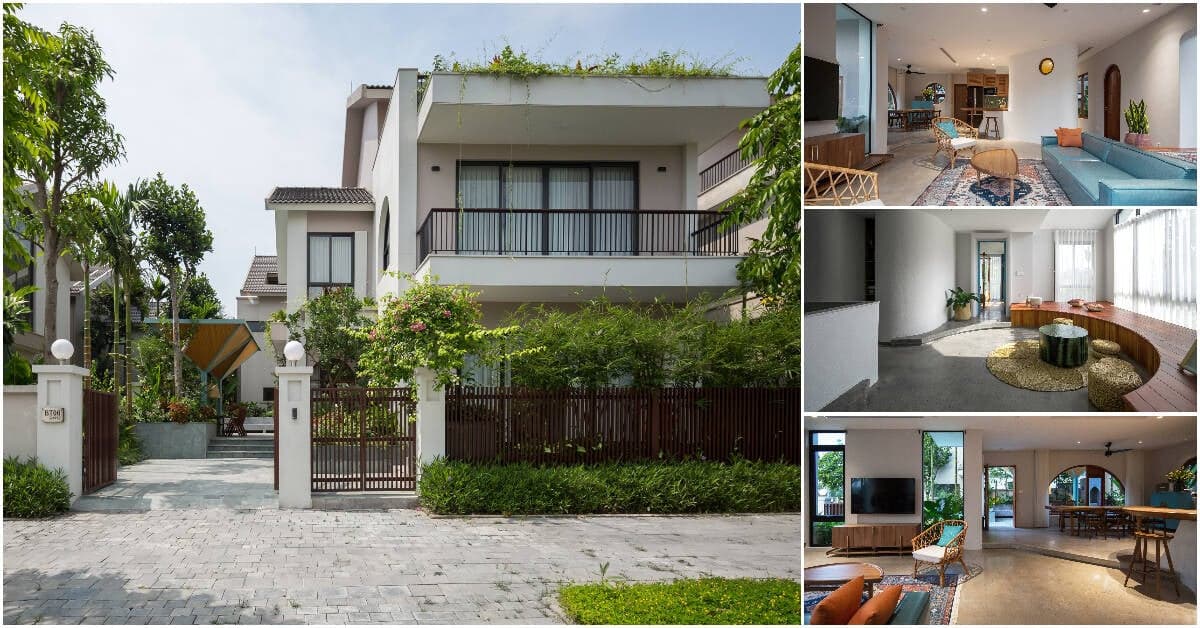 Quốc Oai Villa - Nhà 3 tầng đẹp từng chi tiết, được cải tạo để đáp ứng nhu cầu của gia đình đa thế hệ