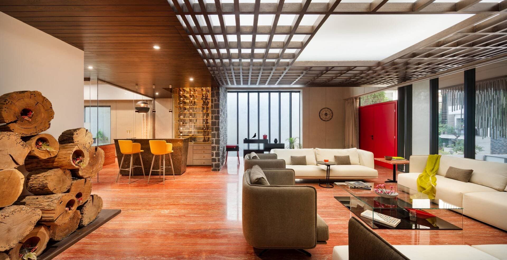 Ladhani House - câu trả lời thuyết phục cho những ai thắc mắc làm nhà bê tông, nhà phối nhiều màu sắc có xấu không?