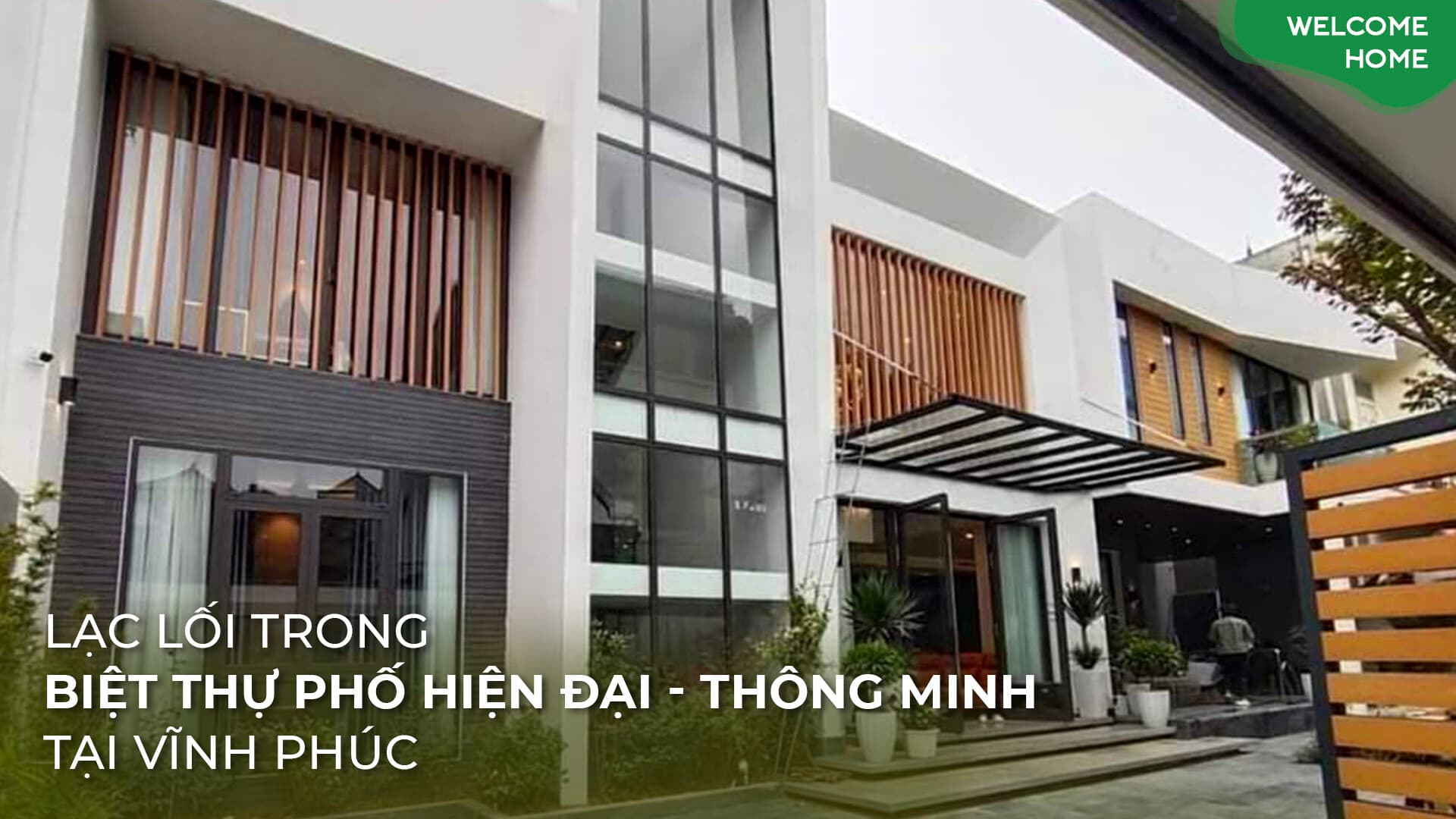 Biệt thự thông minh tại Vĩnh Phúc - Sang xịn ngỡ trời Âu