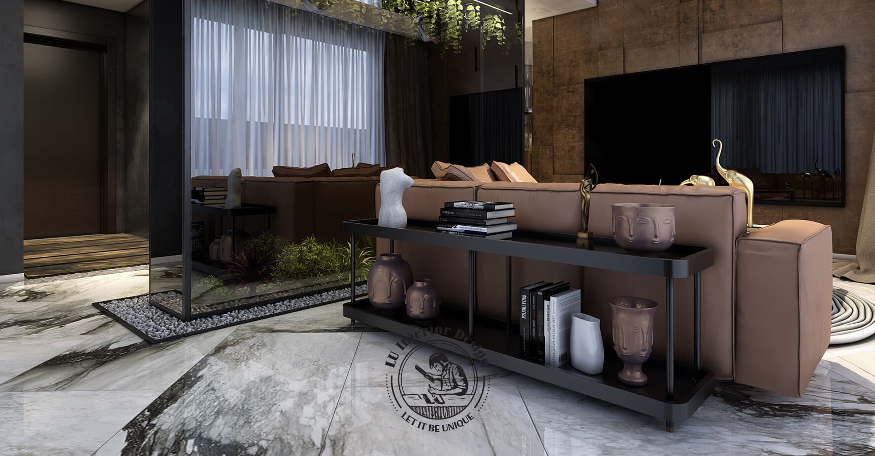 Thiết kế nội thất căn hộ Duplex Phú Mỹ Hưng phong cách Chiết trung
