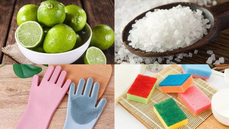 Cách tẩy sạch cặn ố vàng và vệ sinh bồn rửa mặt đơn giản, nhanh chóng