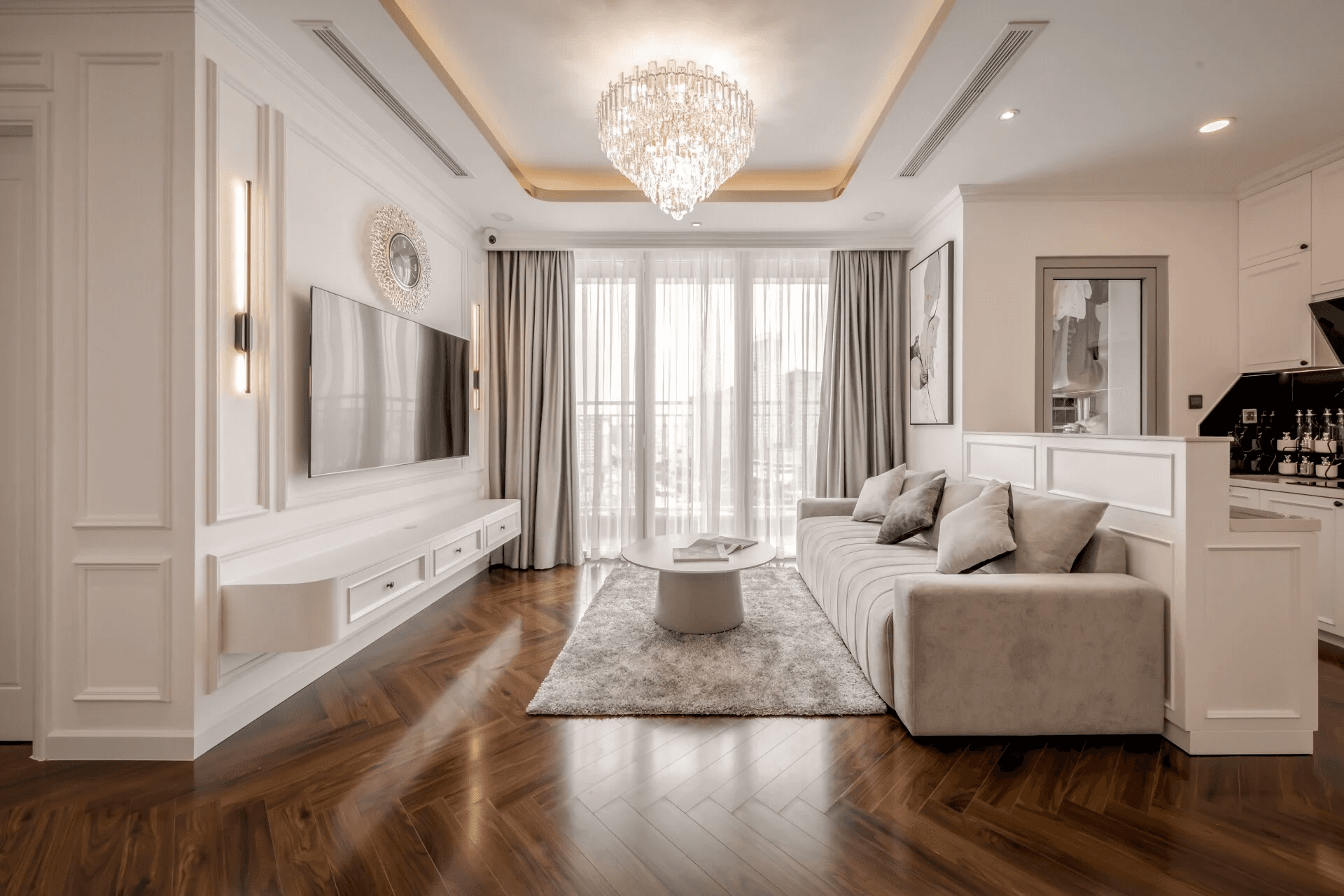 Thiết kế nhà phố phong cách tân cổ điển: Làm thế nào để đẹp và sang?
