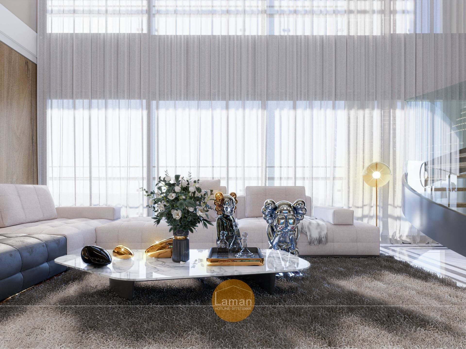 Thiết kế căn hộ Duplex tại HONGKONG TOWER