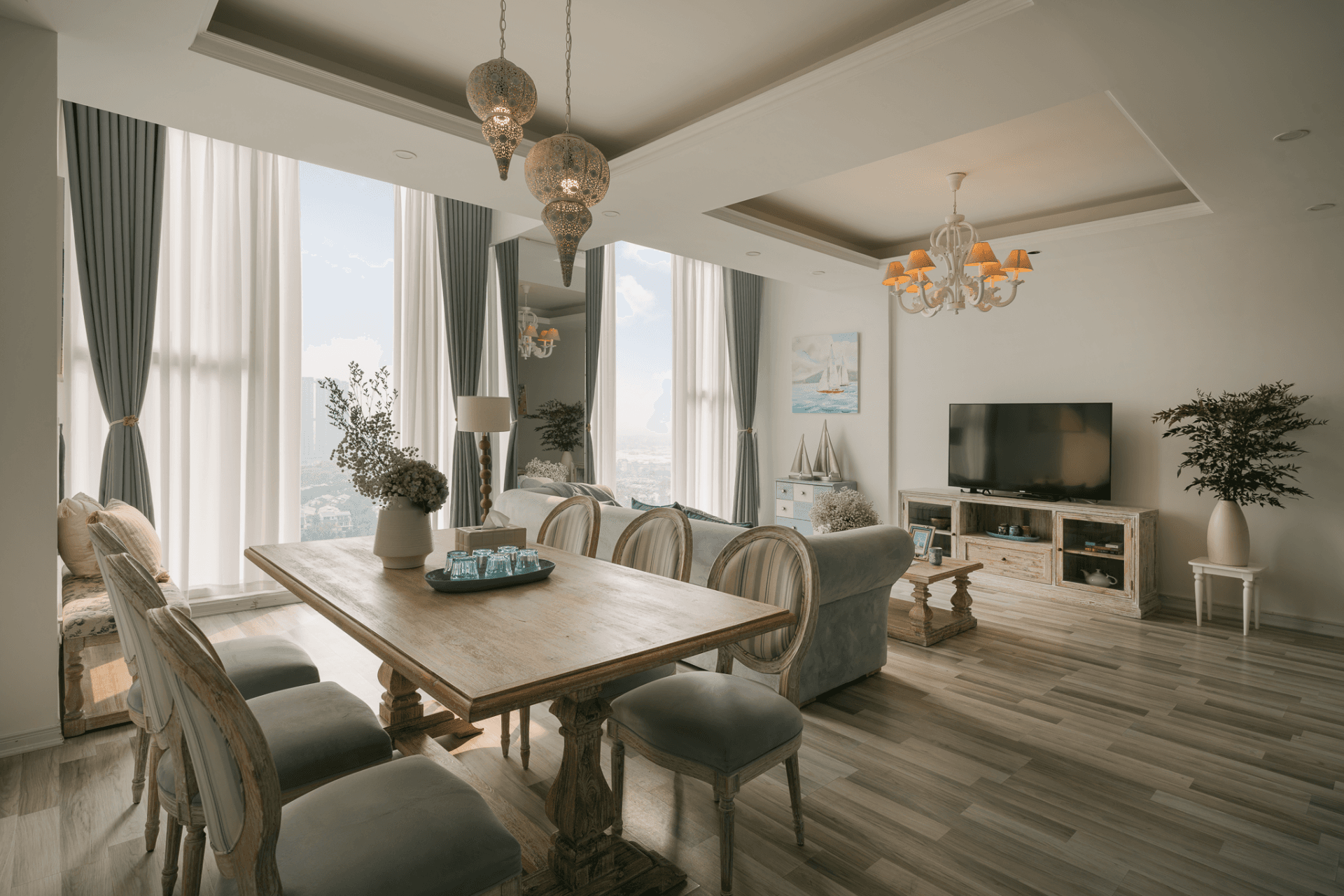 Căn Penthouse tại Ecopark sau cải tạo: Không gian sống hoàn hảo cho những khoảnh khắc đoàn viên