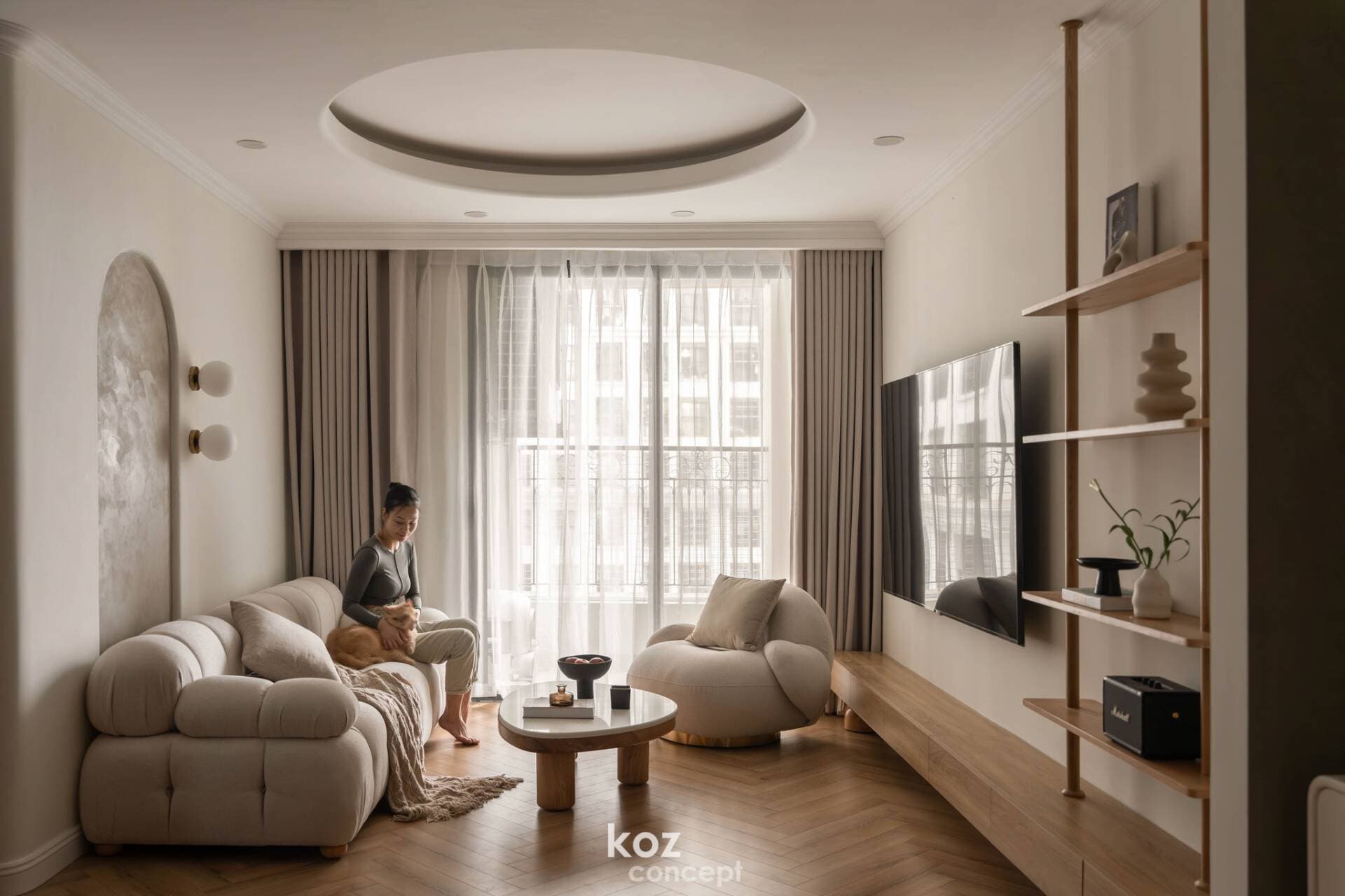 Căn hộ 82m2: Không gian sống tinh tế, nghệ thuật và tiện nghi