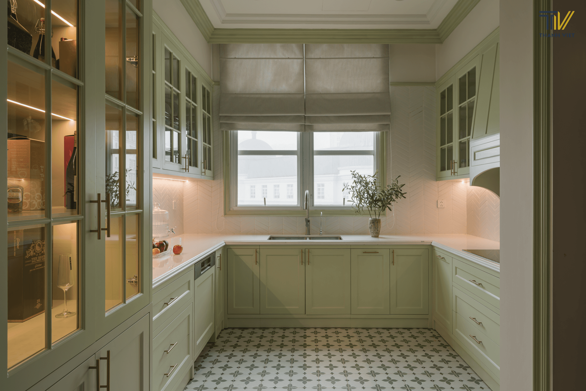 Lột xác căn bếp dự án chung cư cũ The Manor Mễ Trì