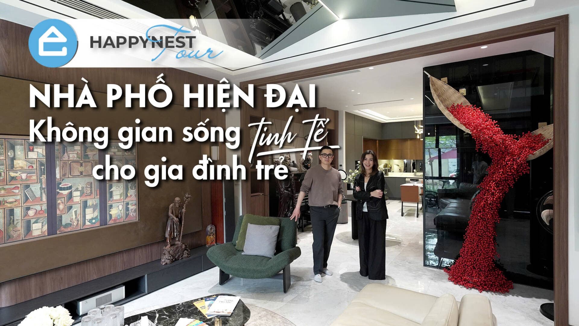 Nhà phố hiện đại | Không gian sống tinh tế cho gia đình trẻ