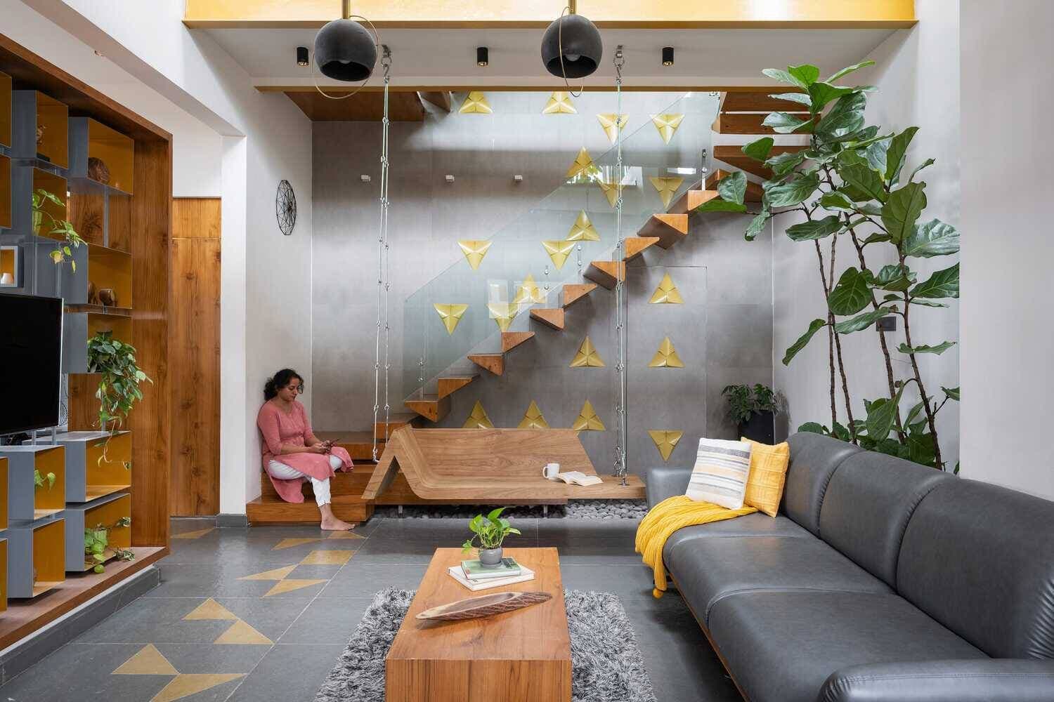 Nhà 5 tầng 464m2 cho gia đình 3 thế hệ giấu khu vườn mùa xuân sau lớp vỏ bê tông