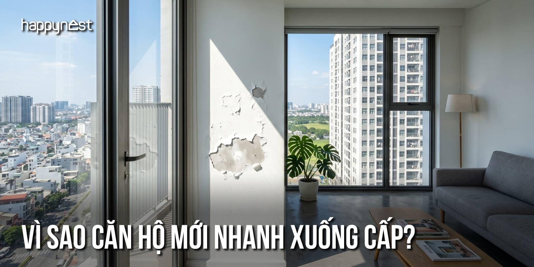 5 quyết định khiến căn hộ mới nhanh xuống cấp chỉ sau 1 đến 2 năm