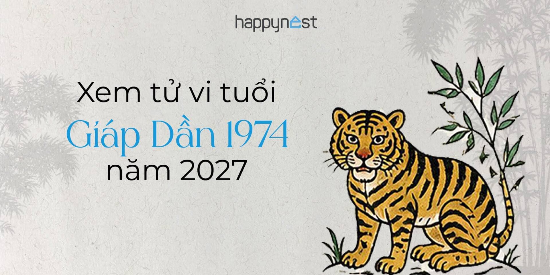 Xem tử vi tuổi Giáp Dần 1974 năm 2027 cho nam, nữ mạng chuẩn nhất