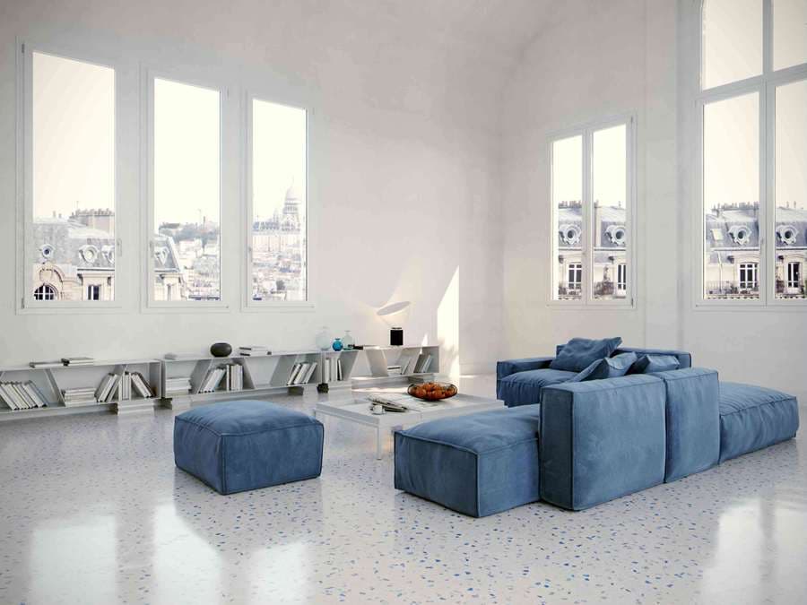 Sự trở lại của sàn Terrazzo: Câu chuyện về những họa tiết Granite lấp lánh