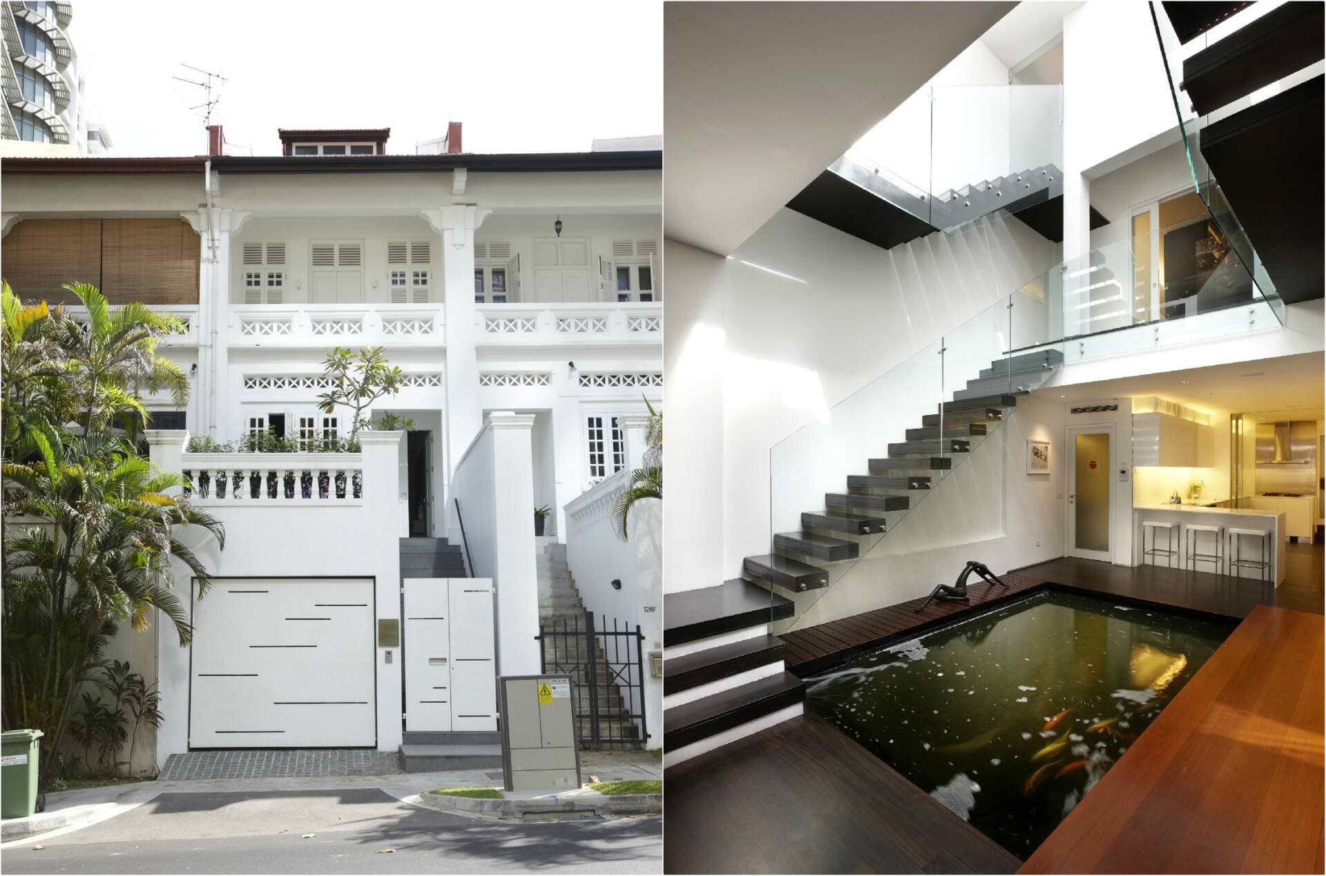 Biến căn nhà lỗi thời thành không gian sống đáng mơ ước nhờ ứng dụng giếng trời lưu thông ánh sáng và khí tươi