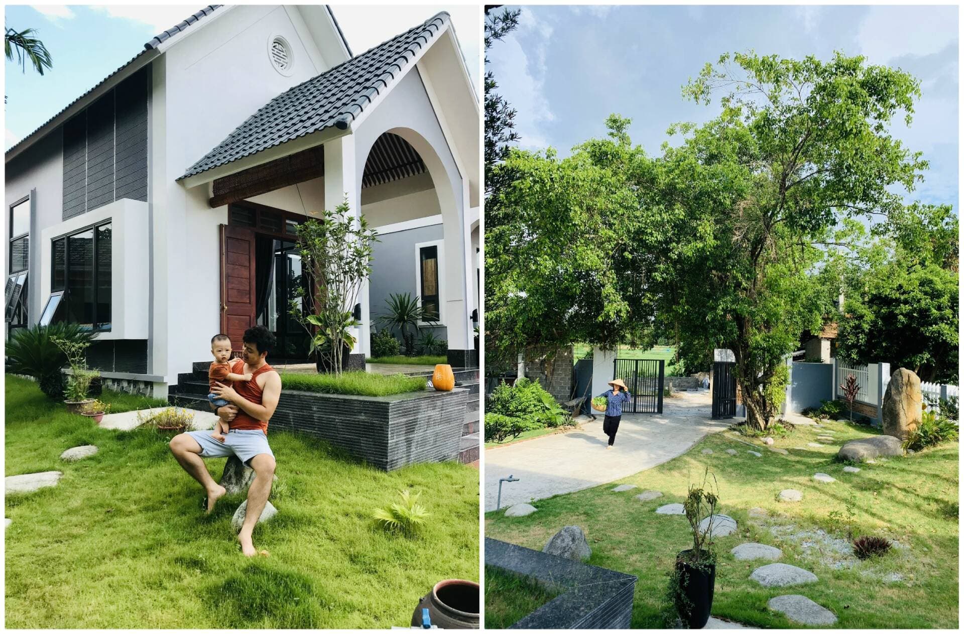 Ngôi nhà chàng trai trẻ tự thiết kế dành tặng cho bố mẹ đầy ắp tình yêu thương ở Vĩnh Phúc